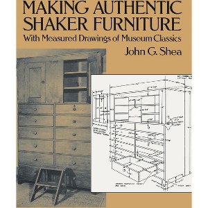 Making Authentic Shaker Furniture - (Dover Crafts: Woodworking) by  John G Shea (Paperback) - 1 of 1