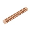 Unique Bargains Wood Clay Grain Texture Carved Fine Baking DIY Rolling Pins - 3 of 4