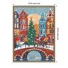 Amanti Art Snowfall in Amsterdam by Caroline Bonne Muller Canvas Wall Art Print Framed - 3 of 4