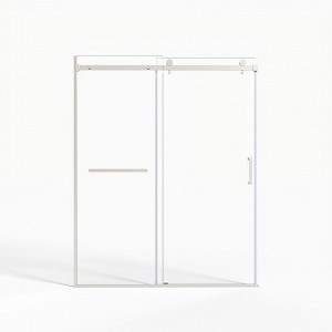Simple Modern Art Shower Door - 1 of 4