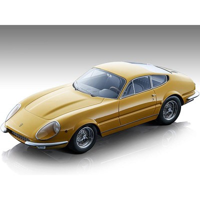 1967 Ferrari 365 GTB/4 Daytona Prototipo Modena Yellow "Mythos Series" Limited Edition to 60 pieces 1/18 Model Car by Tecnomodel