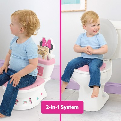 Disney Baby Bright Starts My Size Potty Chair 2 in 1 System - Minnie Mouse
