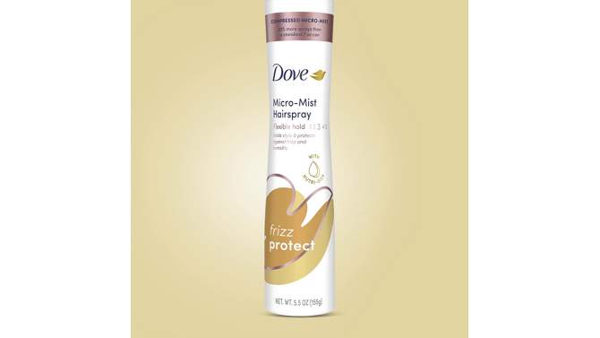 Dove Beauty Style + Care Compressed Micro Mist Flexible Hold Hairspray - 5.5oz, 2 of 11, play video