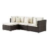 Saint Birch Austin Farmhouse Sliding Door TV Stand - 3 of 4