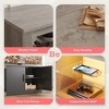 Bestier 70 Inch TV Stand with LED Lights for 75/80/85 Inch TV - 3 of 4