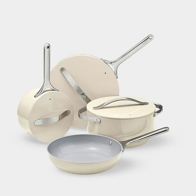 SUNHOUSE - Multifunction 12-Pieces PFOA-free Ceramic Cookware Set - Ceramic  Induction Pots And Pans Set - Kitchen Cookware Sets Including 2 Saucepans