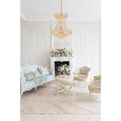 Primo 36" Gold Crystal 28-Light Royal Cut Chandelier