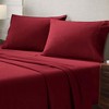 Paisley or Solid Flannel Cotton Pillowcases, Set of 2 by Blue Nile Mills - 2 of 3