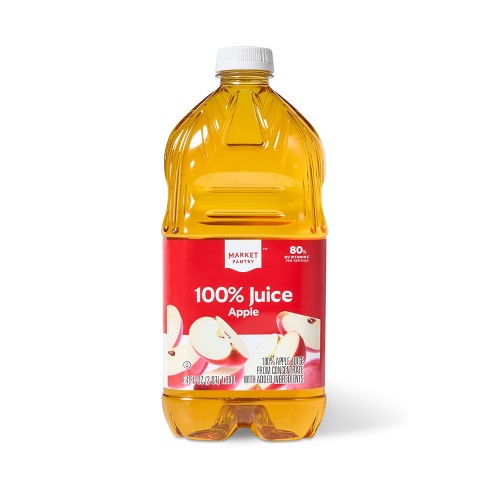 100% Apple Juice - 64 fl oz Bottle - Market Pantry™ - image 1 of 3