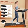 3.5HP Foldable Treadmill for Home with Incline, 10MPH, 350Lbs Capacity, Heart Rate Sensors, Type-C & USB Charging, Bluetooth Speaker - 4 of 4