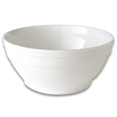 BergHOFF Essentials 8.75" Porcelain Salad Bowl, 2.5qt, Hotel