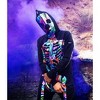 Tipsy Elves Halloween Skeleton Costume for Men - Comfy Easy Adult Onesie Jumpsuit - Men's Gold Skeleton Jumpsuit Halloween Costume Size Large - 3 of 4