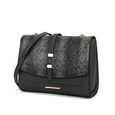MKF Collection Melody Vegan Leather Women’s Crossbody Shoulder Handbag Purse by Mia K