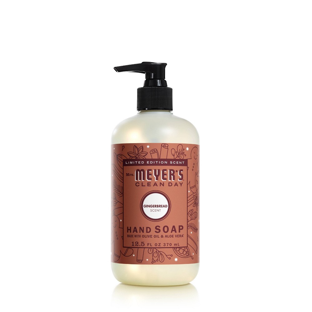 Photos - Shower Gel Mrs. Meyer's Clean Day Hand Soap - Gingerbread - 12.5 fl oz