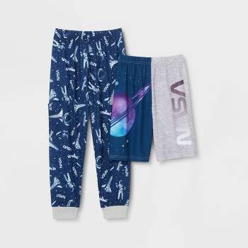 Boys' NASA 2pc Pajama Shorts and Pants - Blue