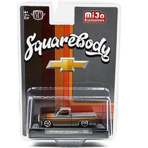 M2 Machines 1978 Chevrolet C10 Silverado Squarebody Pickup Truck Hobby Exclusive 1:64 - 1 of 3