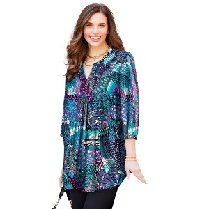 Catherines Muse Pintuck Tunic - 1 of 4