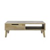 Calgary - Sintered Stone Coffee Table - Brown - 2 of 4