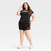 Women's Formula 1 Graphic Shorts - Black/Red - 3 of 3