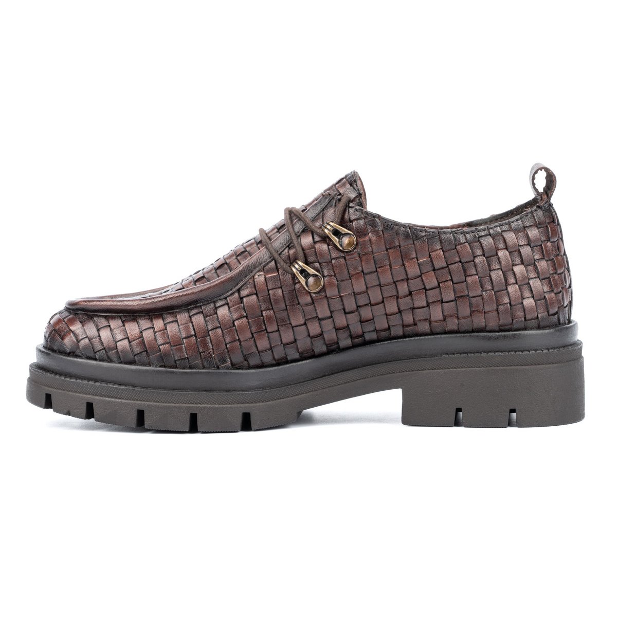 Женские туфли Vintage Foundry Co. Vintage Foundry Co. Women's Clotilde Loafers - 8, BROWN — фото 3