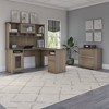 Cabot 2 Drawer File Cabinet Ash Gray - Bush Furniture: Transitional Style, Open-Safe Drawers, MDF Laminate - 3 of 4