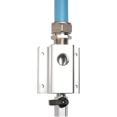 MaxLine M7510 3/4 Inch Compressed Air Hose Tubing Outlet Kit with 1/2 Inch NPT Outlet Port