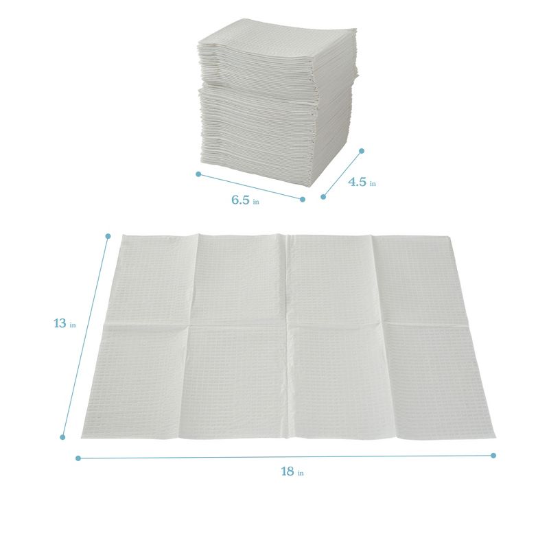 ECR4Kids 2-Ply Disposable Sanitary Liner, White, 500-Pack, 2 of 9
