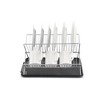 J&V TEXTILES Foldable Dish Drying Rack with Drainboard, Stainless Steel 2 Tier Dish Drainer Rack - 2 of 4