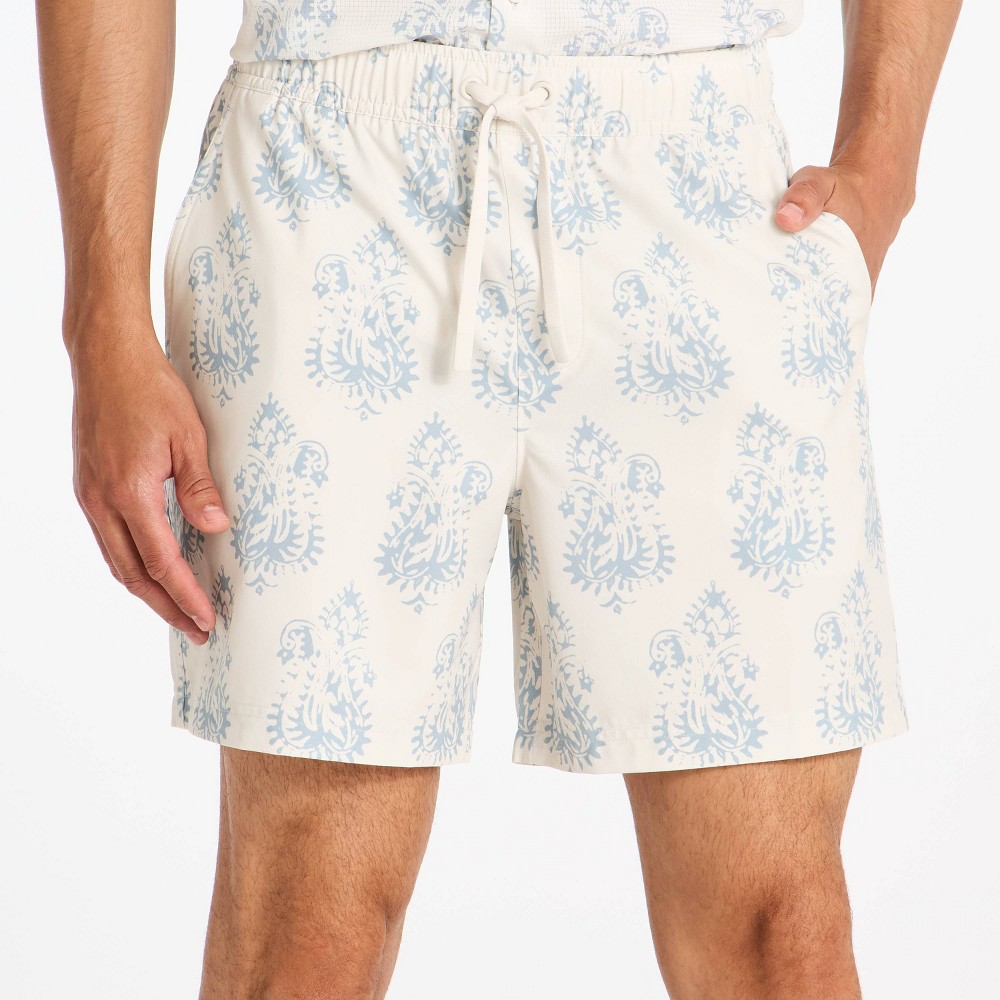 Men's Woven Hybrid Shorts - All In Motion™ Off-White XXL