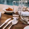 BRINJOY 45-Piece Stainless Steel Silverware Set - Ergonomic Cutlery Set with Steak Knives for 8, Dishwasher Safe - 3 of 4