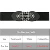 INSPIRE CHIC Women's Faux Leather Elastic Band Fashion Apparel Belt 2.4 Inches Width 1 Pc - 4 of 4