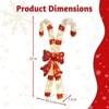 Karl Home 33 inch Lighted 2D Candy Cane Christmas Decoration - 2 of 2