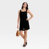 Women's Crochet Mini Shift Dress - A New Day™ - 3 of 3