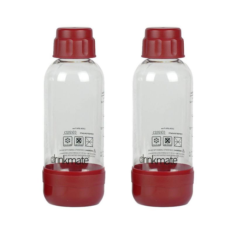 Drinkmate 0.5L Carbonation Bottle - 2pk, 1 of 5