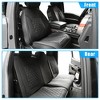 Unique Bargains Car Front Rear Seat Covers Pad for Ford F-150 Crew Cab 2009-2023 5 Pcs - 2 of 4