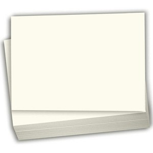 Hamilco Cream White Cardstock Paper 6x9 Blank Index Cards Card Stock 80lb Cover 100 Pack - 1 of 4