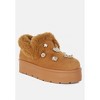 Zeta Charm Detail Slip On Snow Boots Women - 2 of 4
