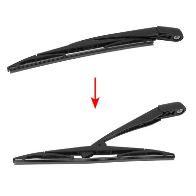 X-Autohaux Plastic Metal Rubber for Honda Odyssey 2006-2013 Windshield Wipers 12" Black