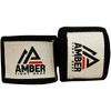 Amber Fight Gear Semi-Elastic 180" Professional Hand Wraps with Hook and Loop Closure for Boxing, Kickboxing, Muay Thai, MMA - 3 of 4