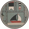 Unique Loom Outdoor Coastal Collection Area Rug - Nautiscape (' " x ' "  ) - 3 of 4