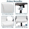 Home Imports Emporium Executive Office Chair – High-Back Faux Leather Desk Chair with Lumbar Support & Swivel Base - 4 of 4
