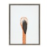 18" x 24" Sylvie Flamingo Portrait Framed Canvas by Amy Peterson Art Studio - Kate & Laurel All Things Decor - 2 of 4