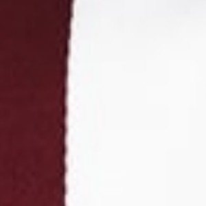 burgundy and white