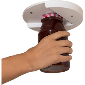 The Grip Jar Opener | Original Under Cabinet Jar Lid & Bottle Opener - 1 of 4