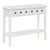 Bella Depot 38.2" Rustic Console Table with Open Shelf - 4 of 4