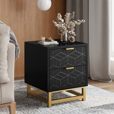 2/3/4/5/6 Drawer Dresser for Bedroom,Chest of Drawers with Metal Base