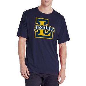 Men's Campus Lab La Salle University Men's Sport Active T-Shirt Primary Logo - 1 of 4