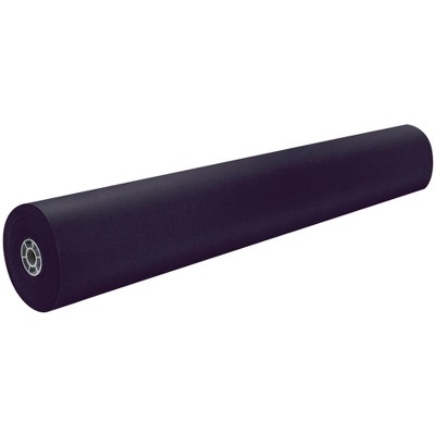 Rainbow Kraft Duo-Finish Kraft Paper Roll, 40 lb, 36 Inches x 1000 Feet, Black