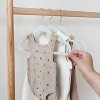 3 Sprouts Kids & Baby Velvet Hangers 30 pack - Blue - 2 of 4