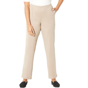 Catherines Women's Plus Size Suprema Pant - 1 of 4